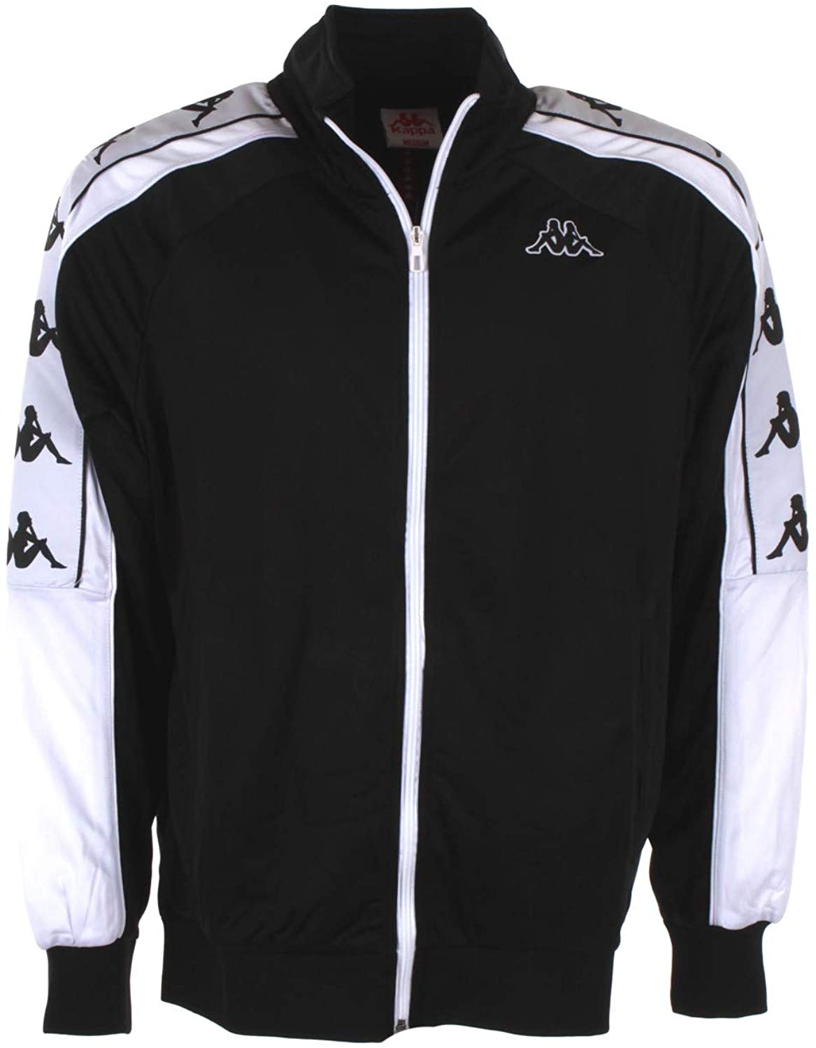 Felpa Kappa Uomo Zip Kappa FELPA ZIP Uomo 3031QC0 903 BLACK