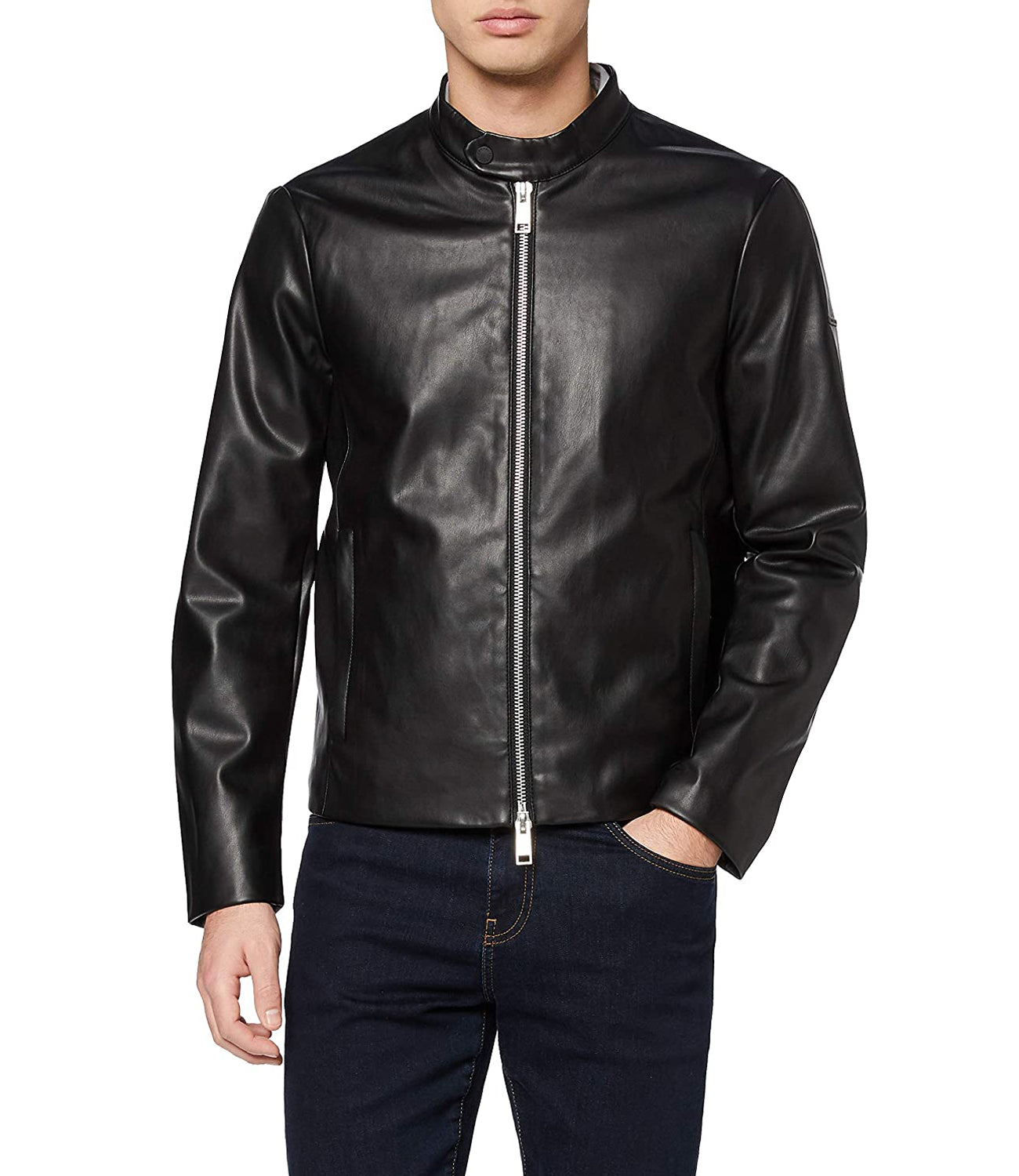 Giubbotto Pelle Armani Exchange Giubbotto Armani Jeans Giorgio