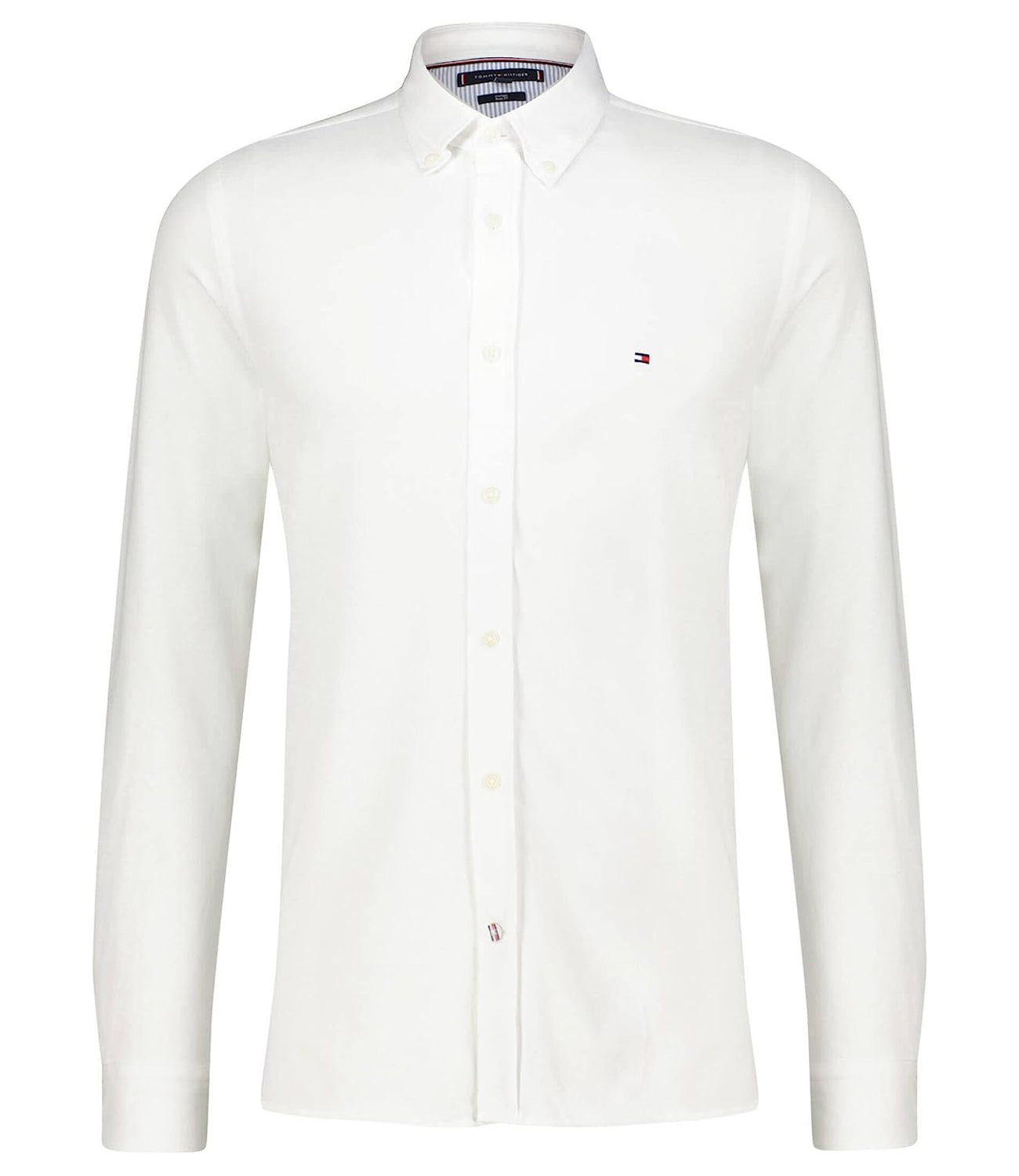 Tommy Hilfiger Camicia manica lunga Uomo MW0MW30675 YCF White