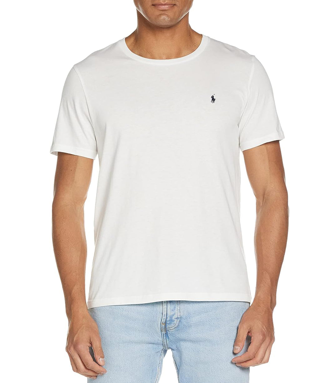 Tシャツ・カットソー POLO RALPH LAUREN Men T-shirt White 714844756 004 Polo Ralph Lauren T-shirt Uomo Mod. 714844756 004 Bianco