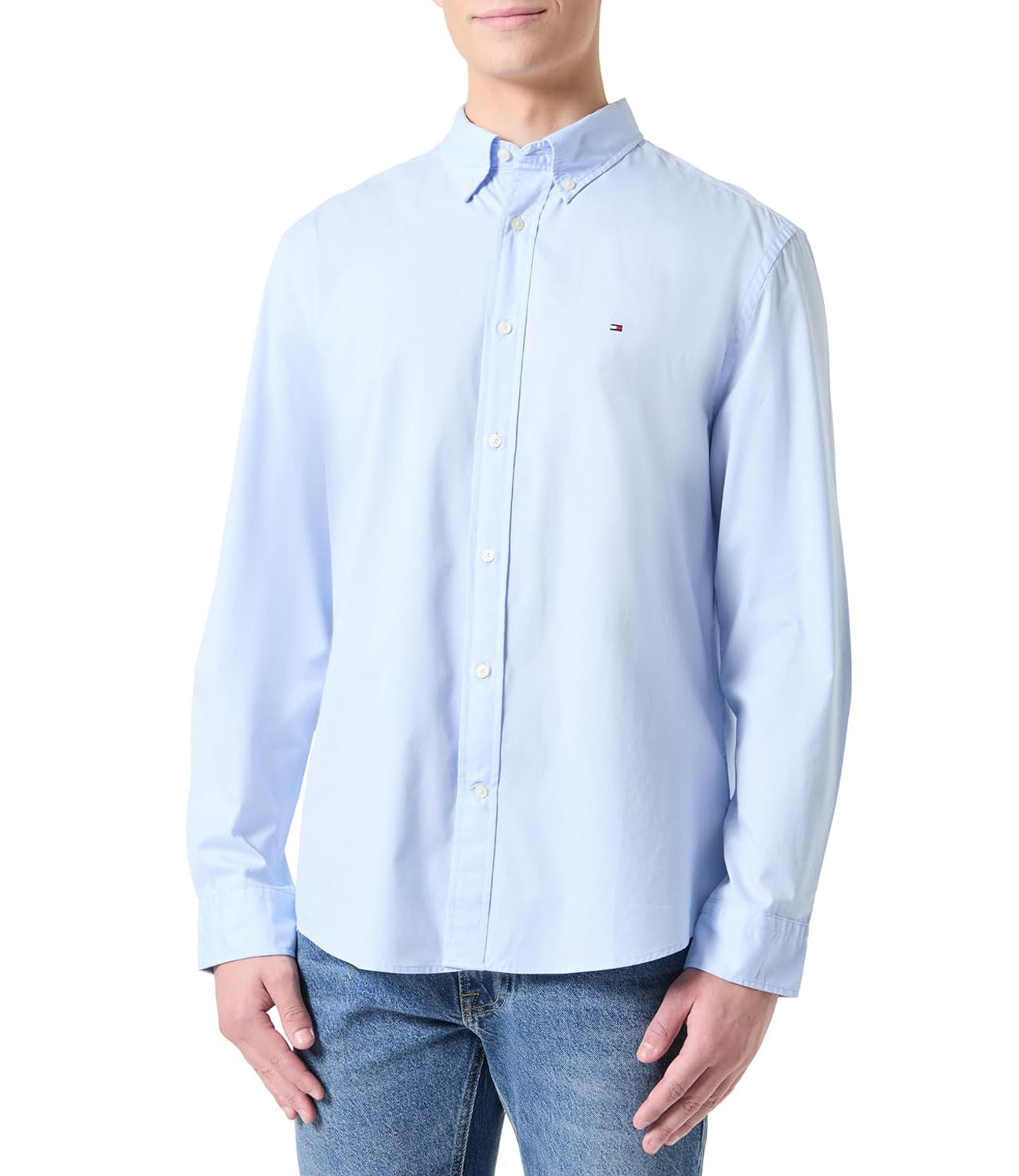 Tommy Hilfiger Camicia Maniche Lunghe Uomo MW0MW39988 C3Q