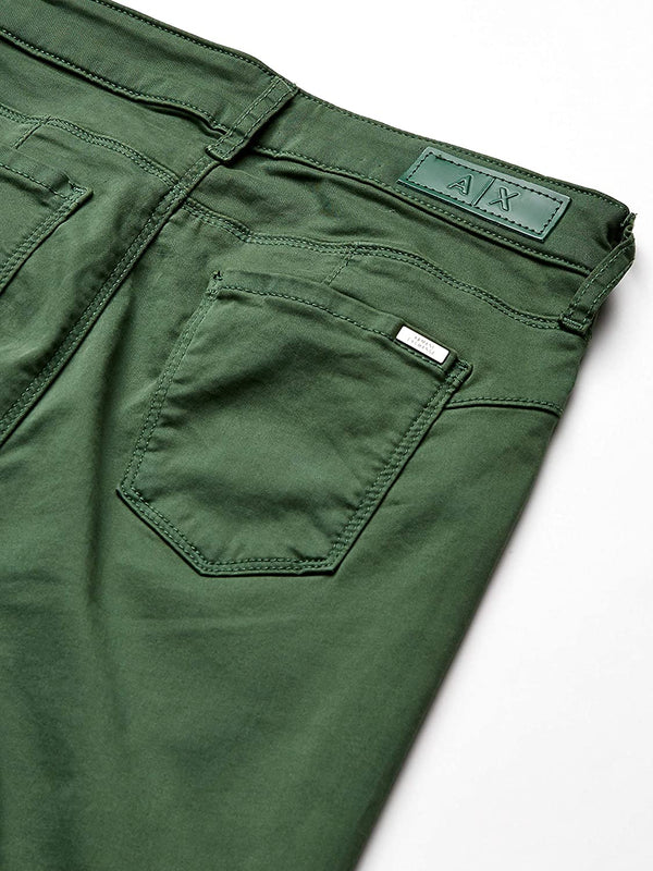 ARMANI EXCHANGE Pantalone 5 Tasche Donna Mod. 6GYJ69 YNMDZ 1844 Verde