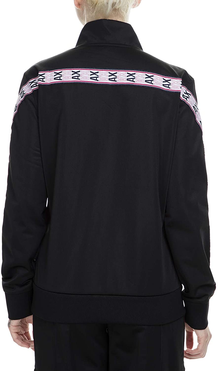 ARMANI EXCHANGE Felpa Donna Mod. 6GYM86 YJ52Z 1200 BLACK