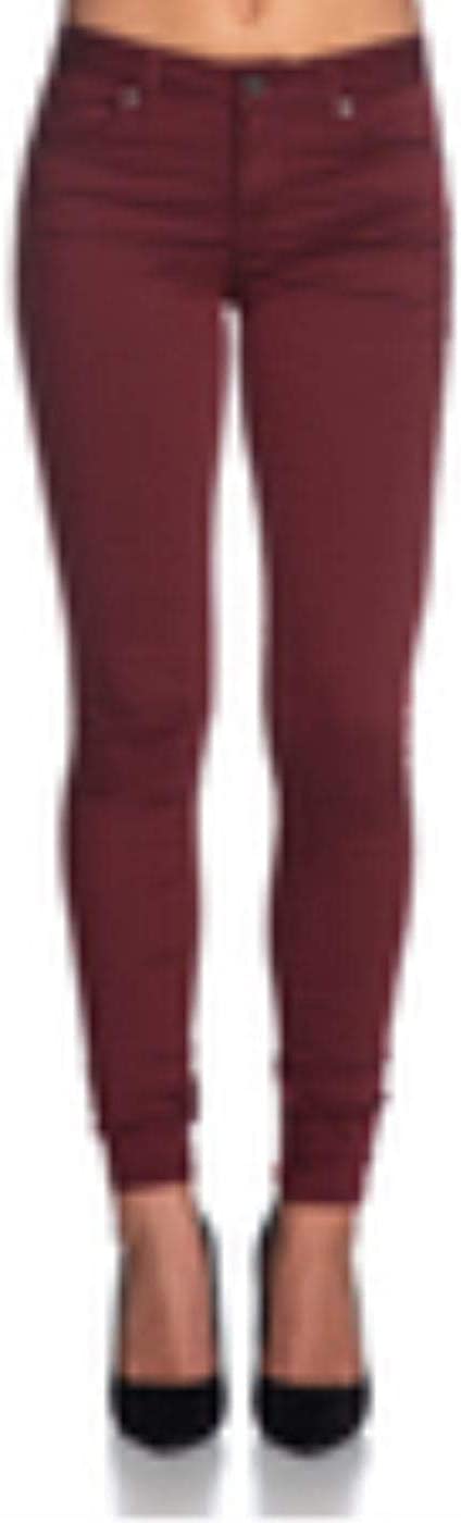 LIU-JO Pantalone 5 Tasche Donna Mod. WXX035 T7144 X0201 BORDO