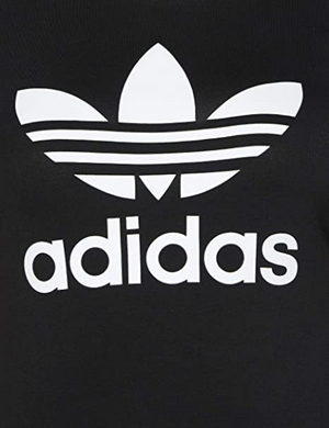 ADIDAS T-shirt Donna Mod. FM3311 TREFOIL TEE BLACK BLACK