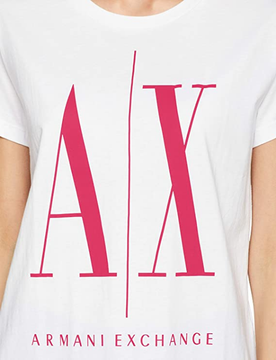 ARMANI EXCHANGE T-shirt Donna Mod. 8NYTCX YJG3Z 7142 WHITE