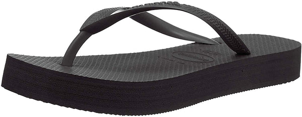 HAVAIANAS SANDALI Donna Mod. HAV. SLIM FLATFORM 4144537 0090 BLACK