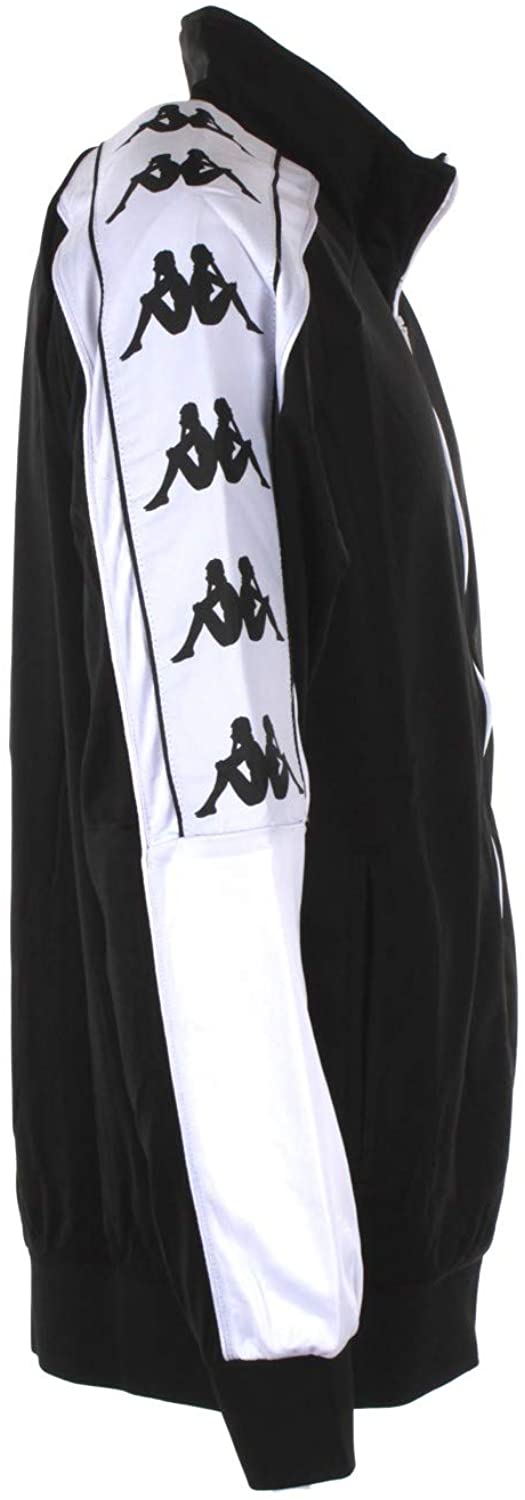Kappa FELPA ZIP Uomo Mod. 3031QC0 903 BLACK