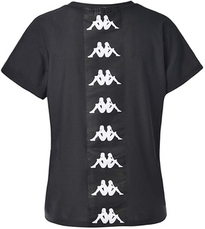 Kappa T-shirt Donna Mod. 304TIK0 AAL BLACK