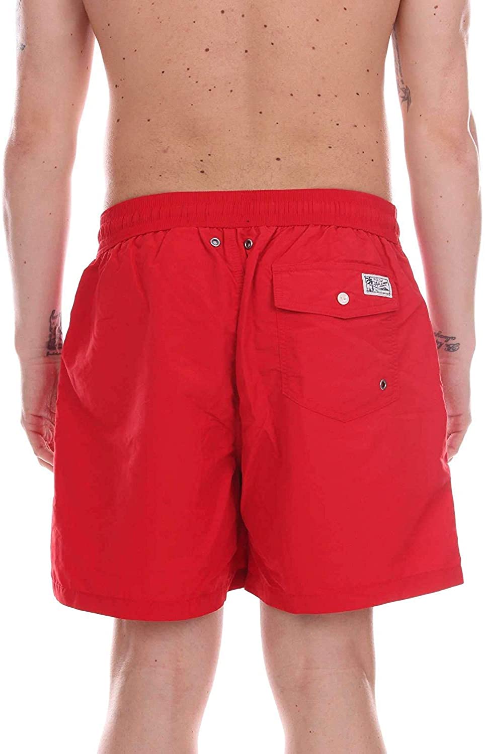 Polo Ralph Lauren SHORT MARE Uomo Mod. 710659017 REGULAR 009 RED