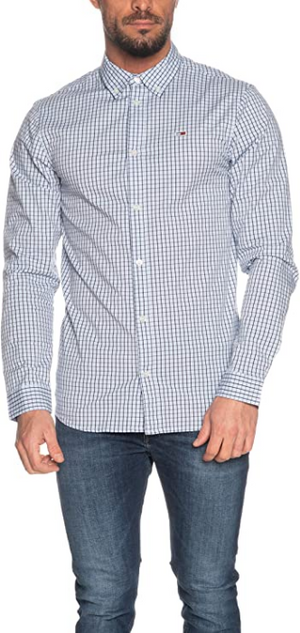 Tommy Hilfiger CAMICIA M/L Uomo Mod. DM0DM07491 0BC QUADRO