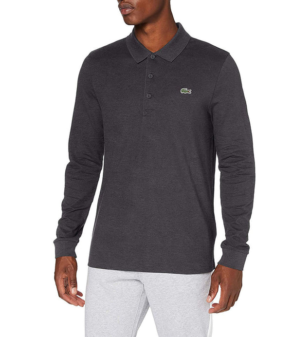 LACOSTE POLO M/L UNI Uomo Mod. DH2883 P0X Antracite
