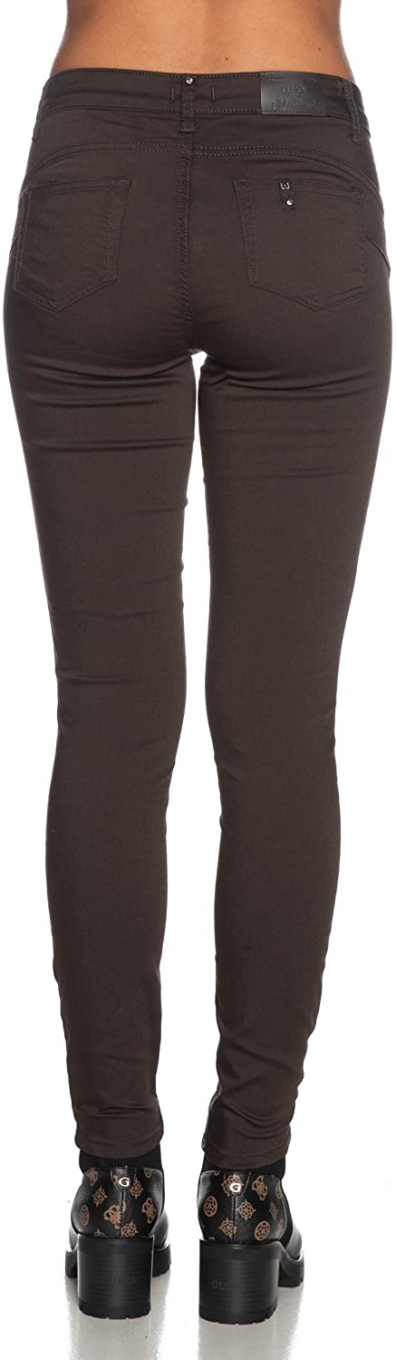 LIU-JO Pantalone 5 Tasche Donna Mod. WF0328 T7144 90712 Marrone