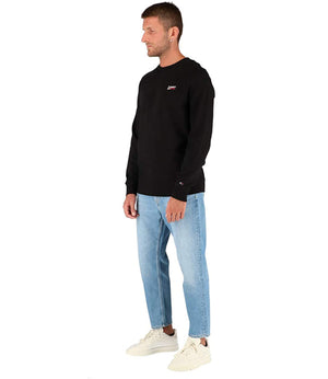 Tommy Hilfiger FELPA G Uomo Mod. DM0DM08413 BDS Nero