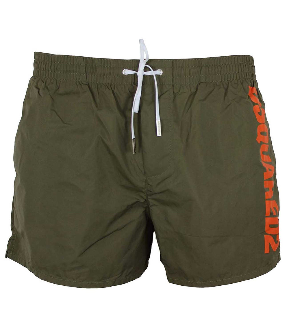 Dsquared2 Short Mare Uomo Mod. D7B642920 304 Militare