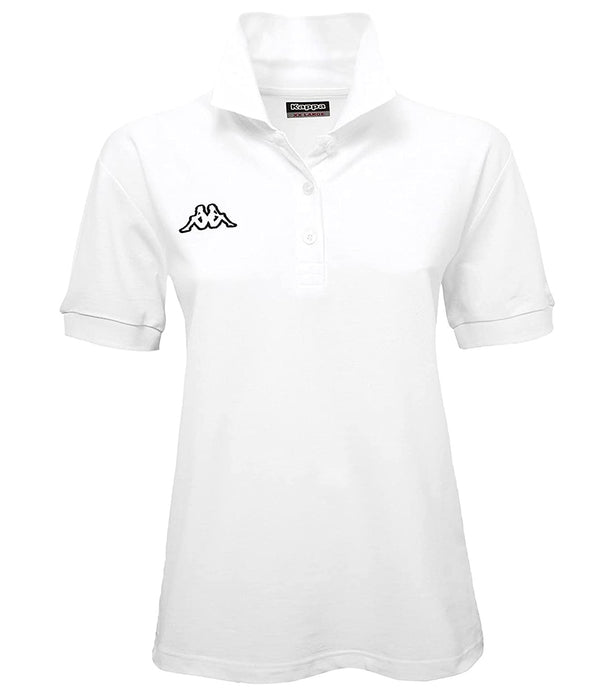 Kappa Polo M/C Donna Mod. 302B3C0 001 WHITE