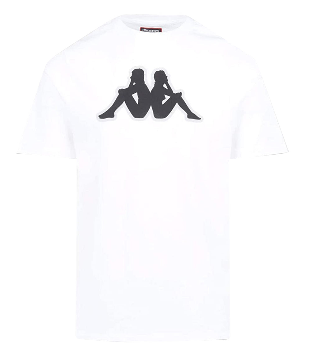 Kappa T-shirt UNISEX Mod. 303WEK0 904 WHITE