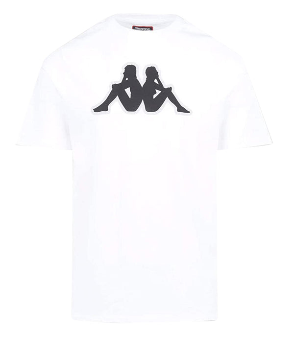 Kappa T-shirt UNISEX Mod. 303WEK0 904 WHITE