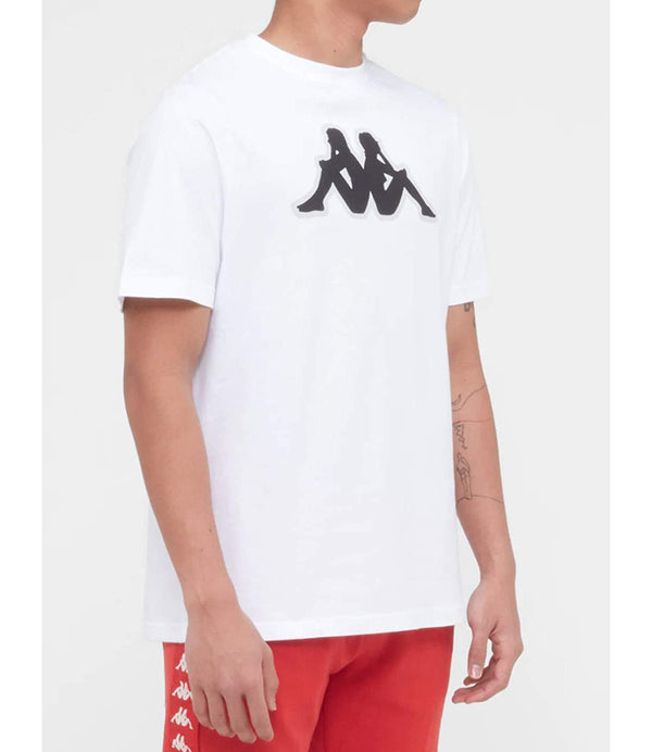 Kappa T-shirt UNISEX Mod. 303WEK0 904 WHITE