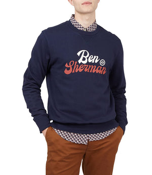 Ben Sherman Felpa G Uomo Mod. 0065537 035 Blu