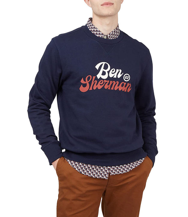 Ben Sherman Felpa G Uomo Mod. 0065537 035 Blu