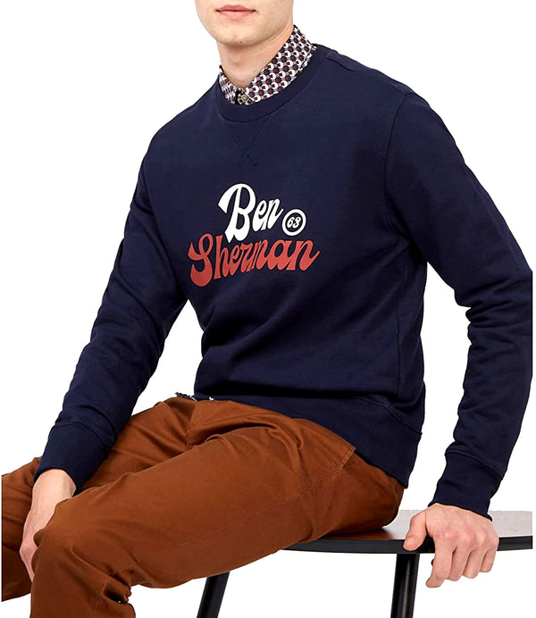 Ben Sherman Felpa G Uomo Mod. 0065537 035 Blu