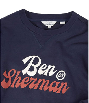 Ben Sherman Felpa G Uomo Mod. 0065537 035 Blu