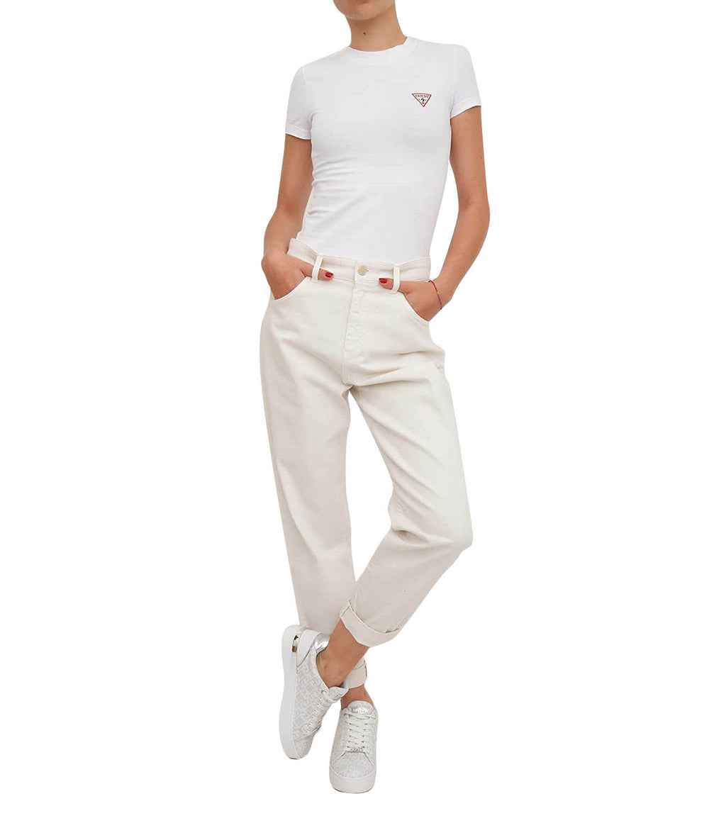 BLUGIRL Pantalone 5 Tasche Donna Mod. 500175 T3026 0008 Panna