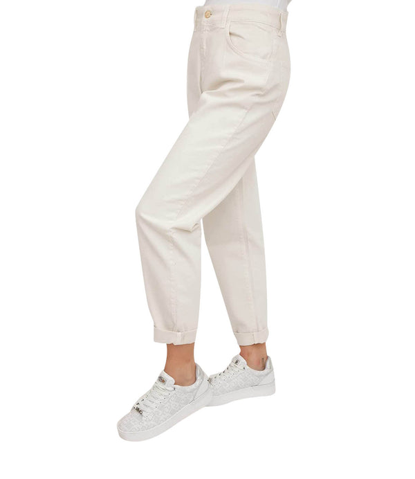 BLUGIRL Pantalone 5 Tasche Donna Mod. 500175 T3026 0008 Panna