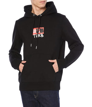 Diesel Felpa cappuccio Uomo Mod. A3270 9XX Nero
