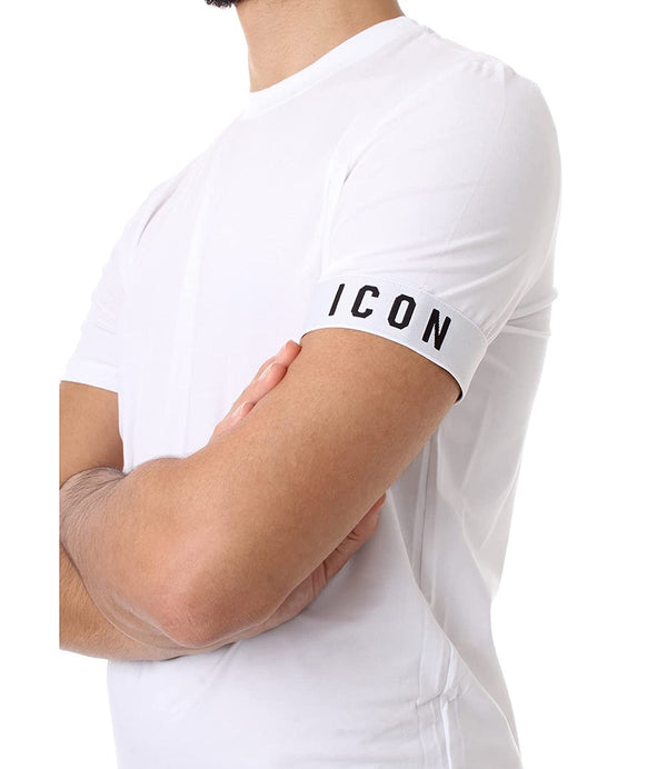 Dsquared2 T-shirt Uomo Mod. D9M3S3590 100 WHITE