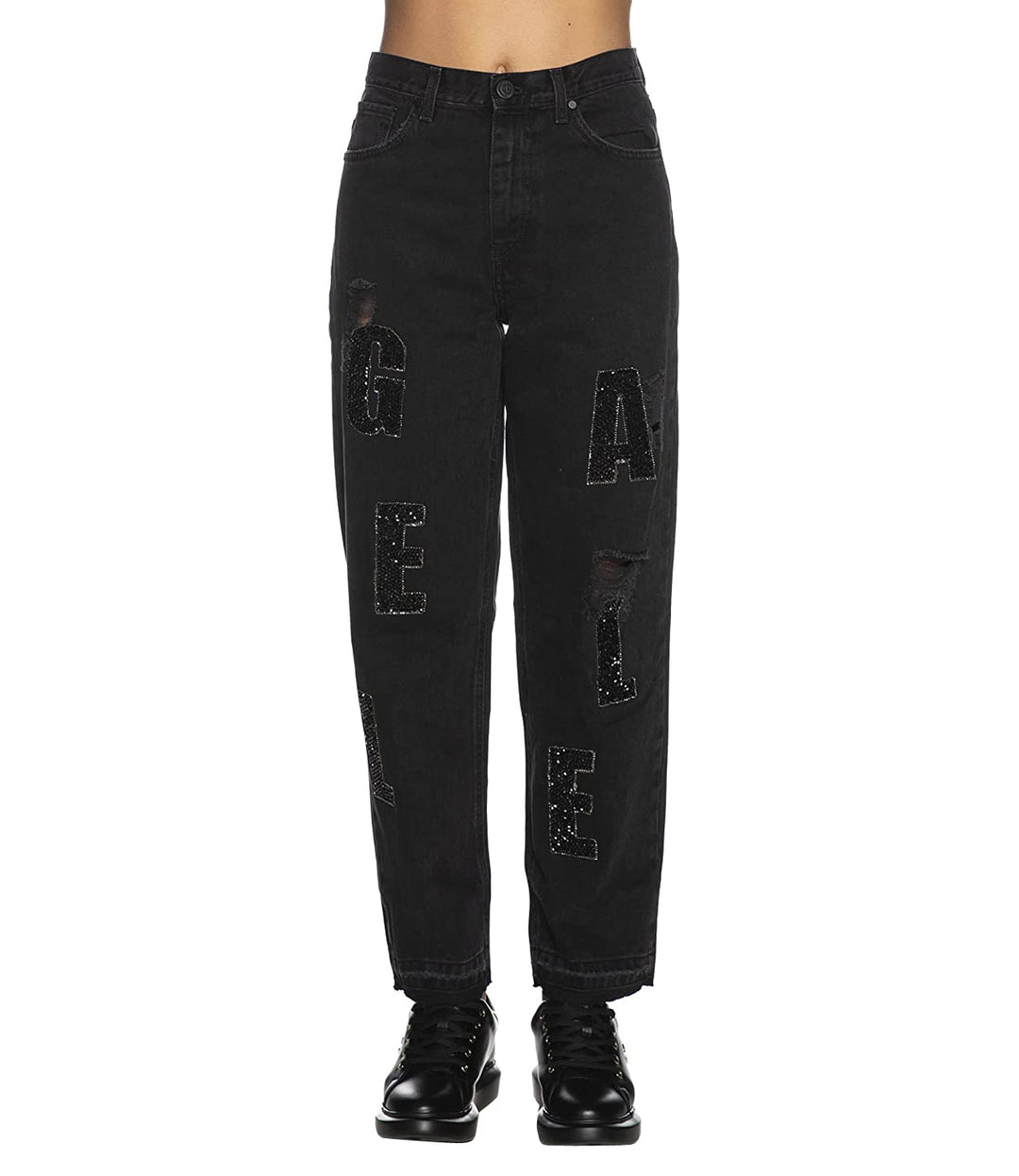 Gaelle Paris Pantaloni Con Tagli GAELLE PARIS Jeans Donna