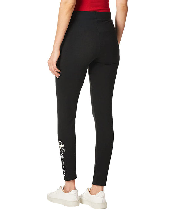 Calvin Klein Jeans Leggings Donna Mod. J20J218040 BEH Nero