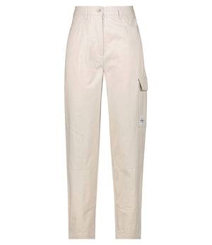Calvin Klein Jeans Pantalone Donna Mod. J20J218859 ACF WHITE