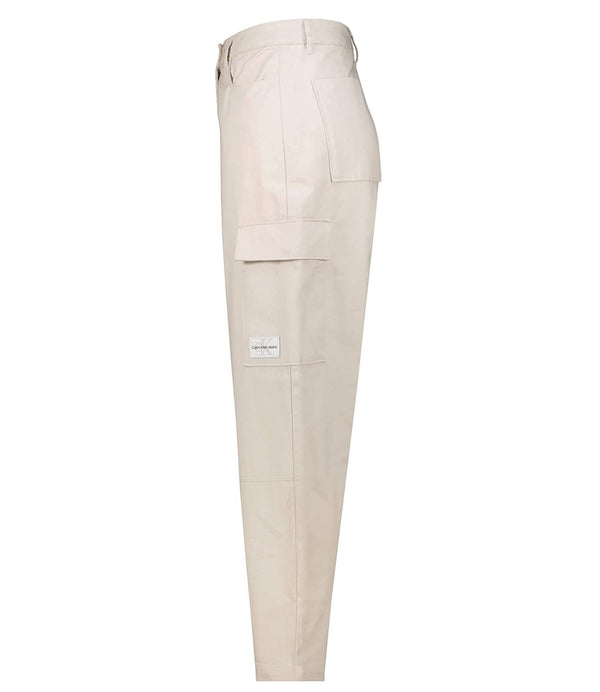 Calvin Klein Jeans Pantalone Donna Mod. J20J218859 ACF WHITE