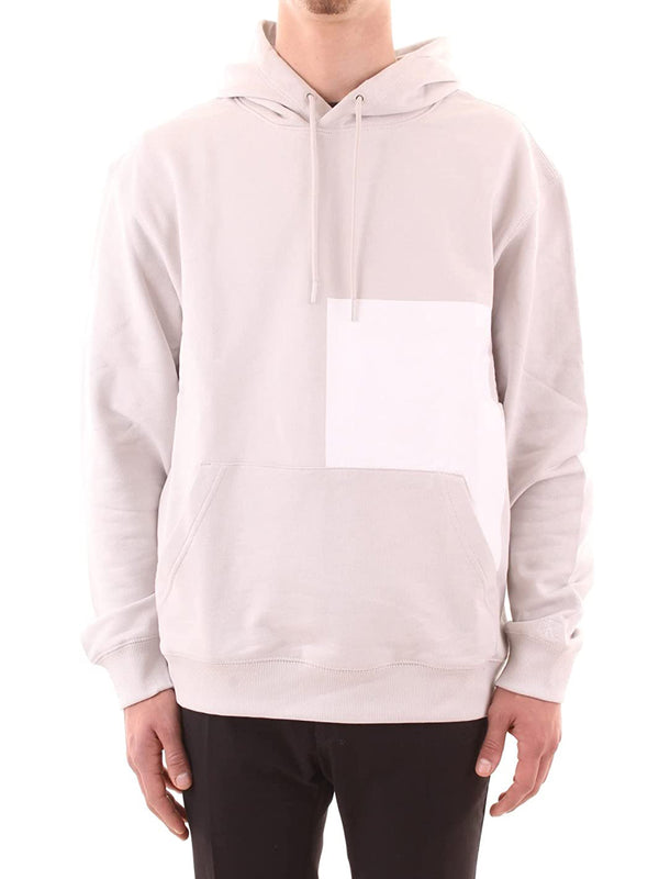 Calvin Klein Jeans Felpa cappuccio Uomo Mod. J30J319697 P06 Bianco