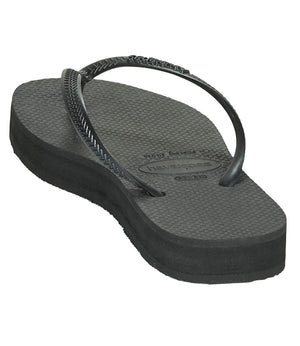 Havaianas Infradito UNISEX Mod. HAV.SLIM.FLATFORM 4144537 0090 BLACK