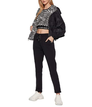 Liu Jo Pantalone joggers Donna Mod. TA2067 FS090 22222 Nero