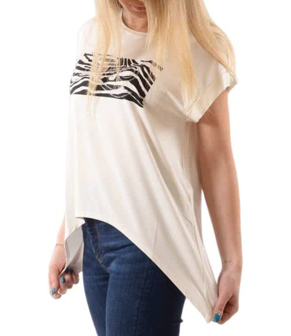 Liu Jo T-shirt Donna Mod. TA2098 J7905 11001 Bianco