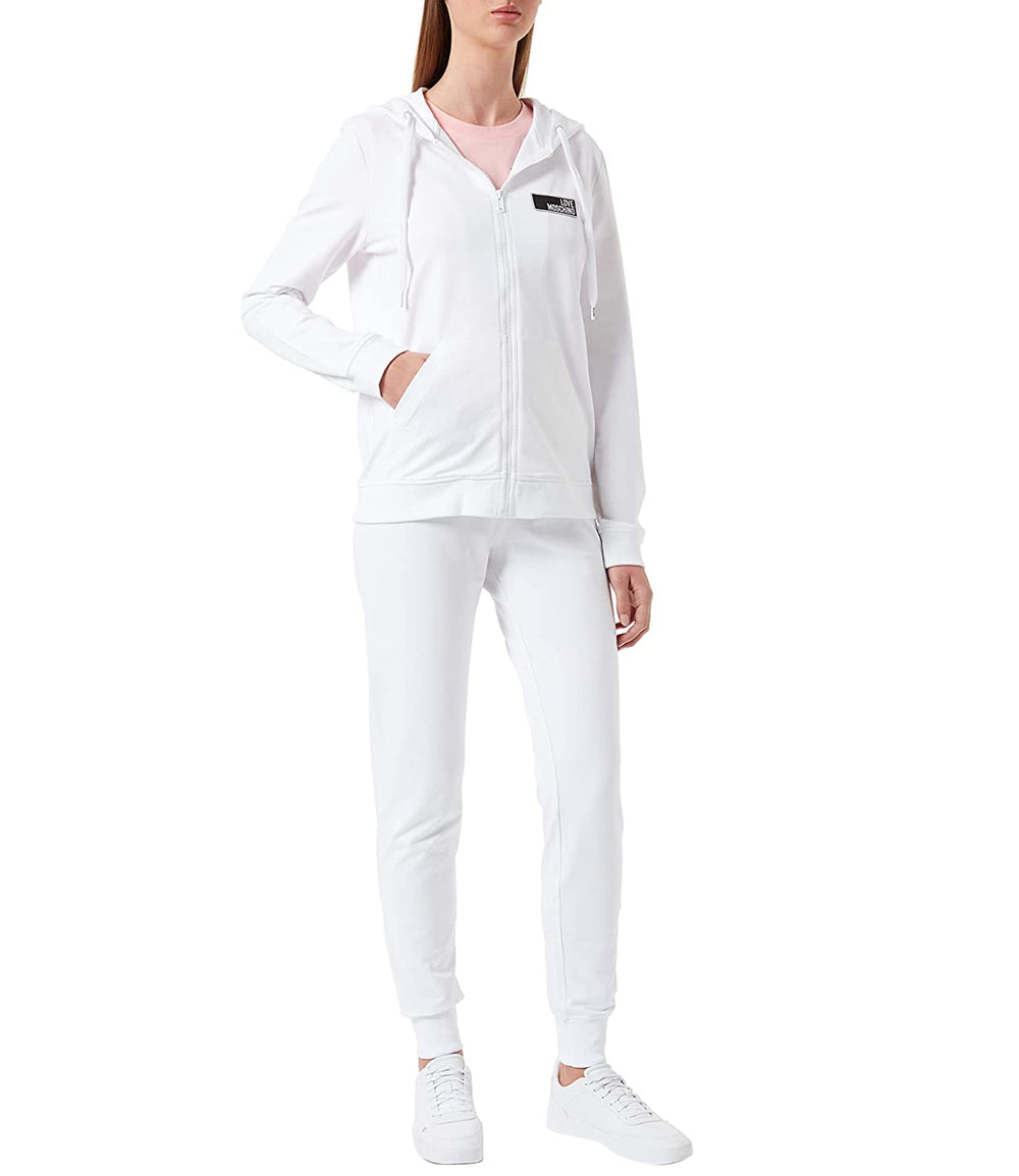 Love Moschino Tuta Donna Mod. W0020 E2246 A00 Bianco