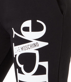 Love Moschino Pantalone joggers Donna Mod. W155606 M4266 C74 Nero
