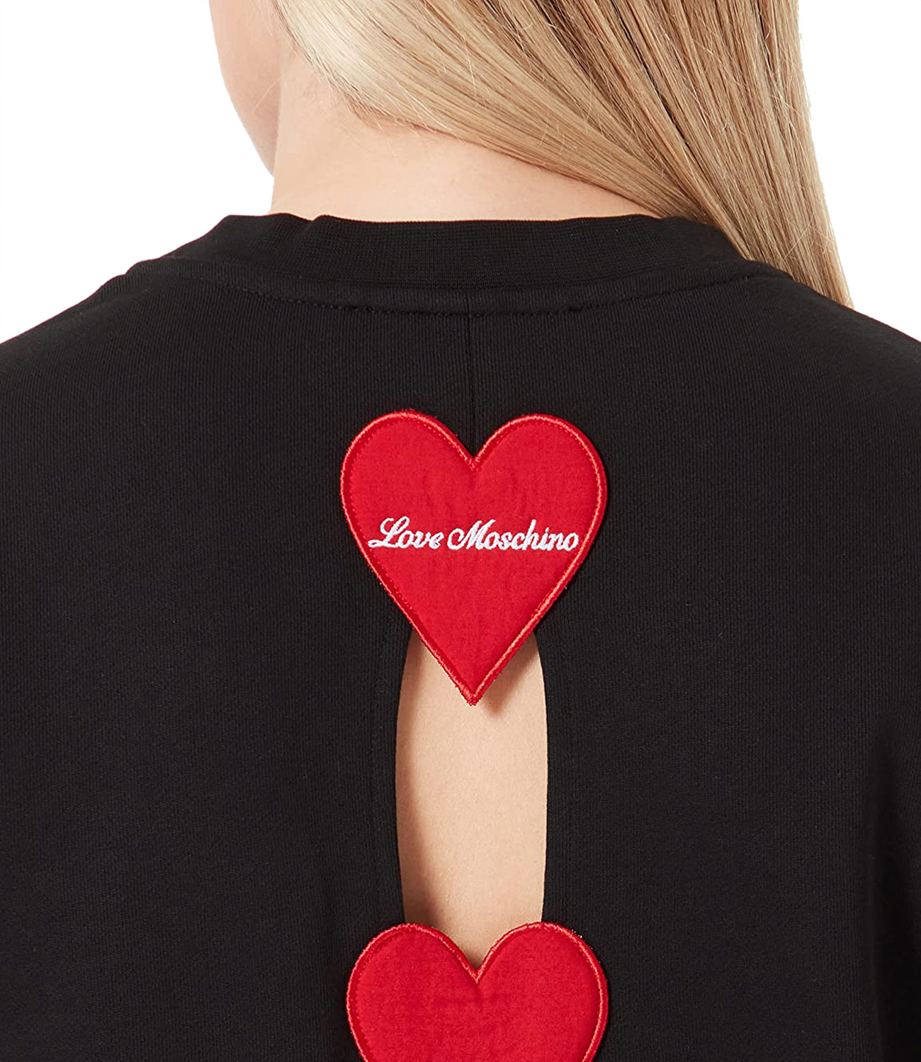 W6463M4266C74 Felpa G Love Moschino
