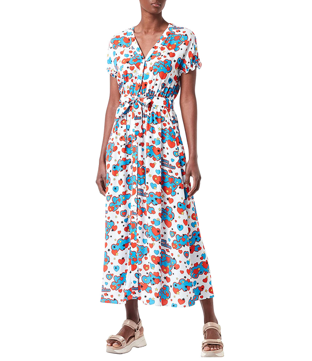 Love Moschino Abito Donna Mod. WVI8800 T339A 0014 FANTASIA