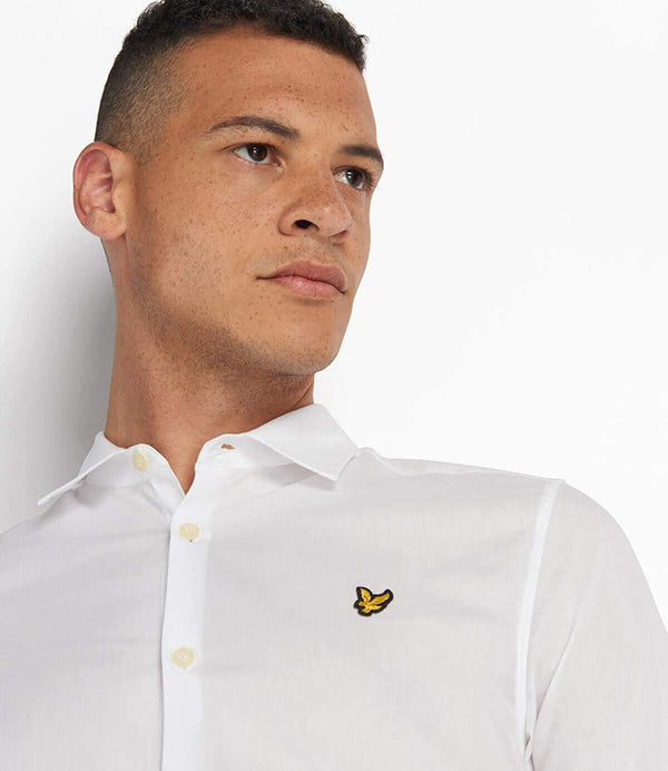 Lyle & Scott Camicia m/l Uomo Mod. LW1115VOG 626 WHITE