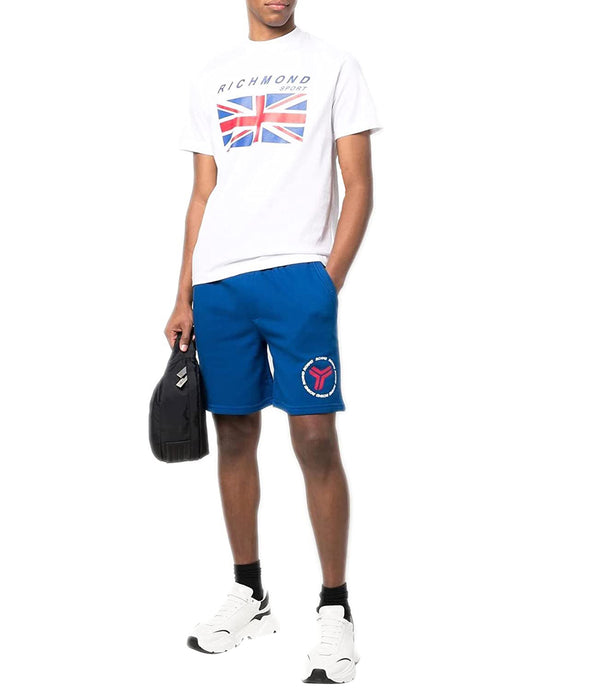 RICHMOND SPORT T-shirt Uomo Mod. UMP22017TS CIKUGO WHITE WHITE
