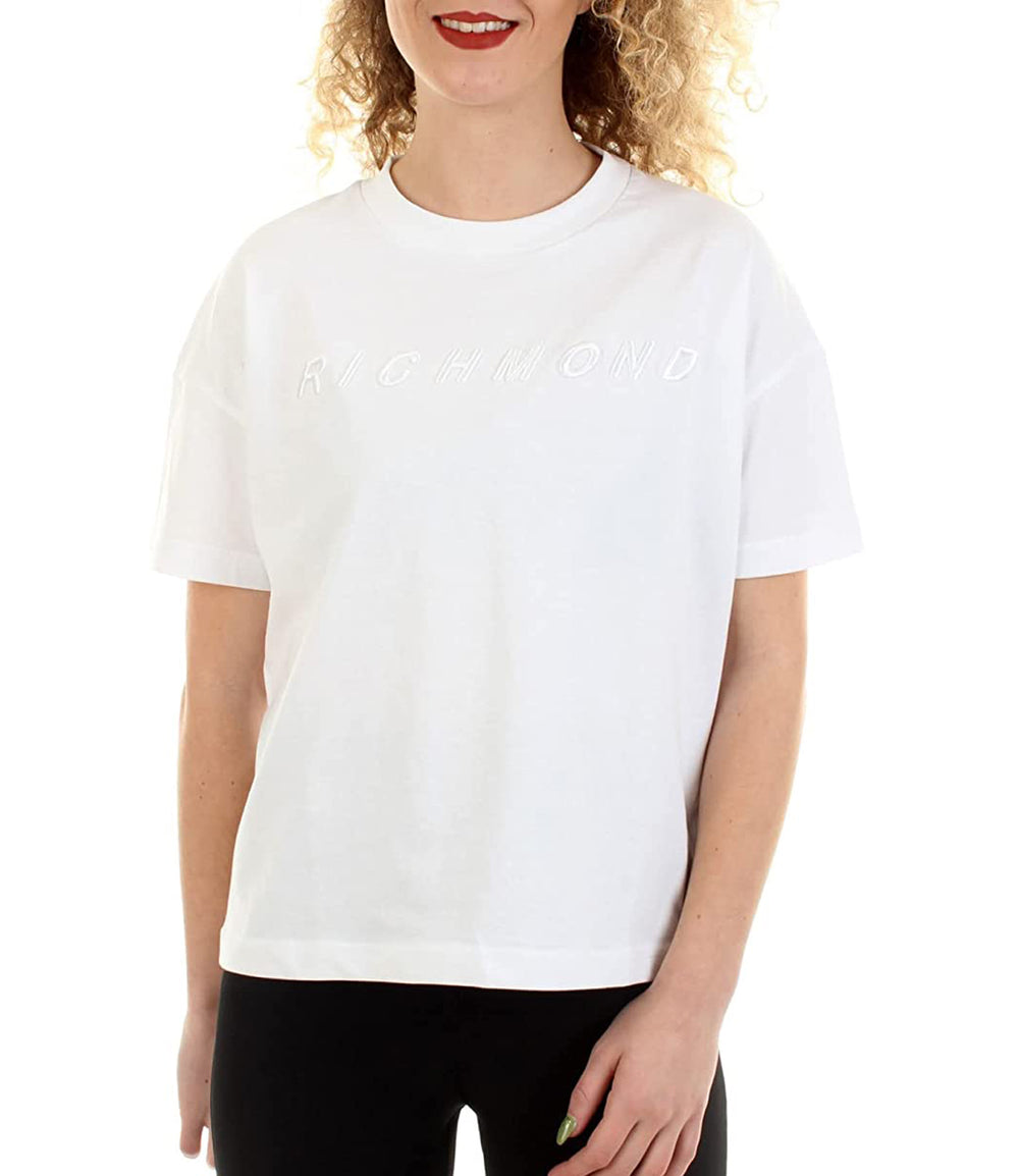 T-shirt RICHMOND SPORT UWP22085TSVENTULAWHITE