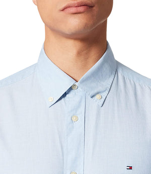 Tommy Hilfiger Camicia m/l Uomo Mod. MW0MW21584 C39 Celeste