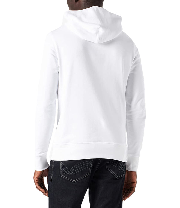 Tommy Hilfiger Felpa cappuccio Uomo Mod. MW0MW24150 YBR WHITE