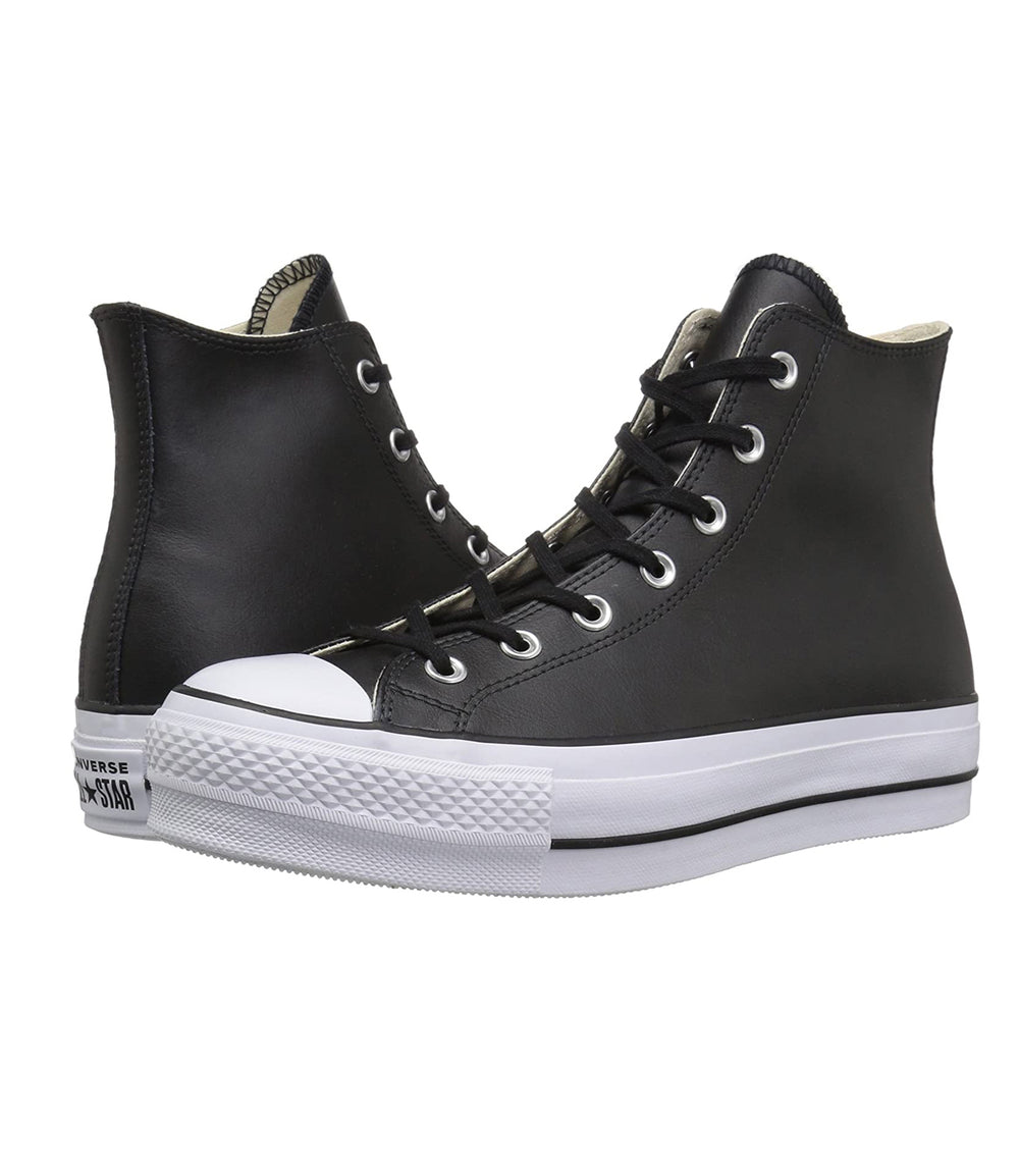 Converse Sneakers Donna Mod. 561675C ALTA-PELLE NERO Nero