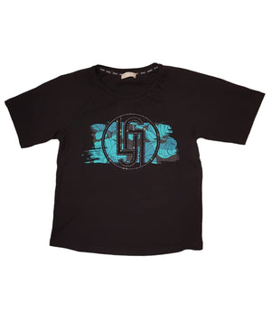 Liu Jo T-shirt Donna Mod. TF2125 J0088 R9334 BLACK